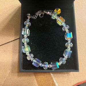 Radiant Crystal & Sterling Silver Bracelet